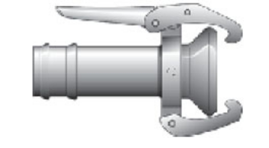 Laux Hun 4" m/sl.stuss Galv KMS Modell 42