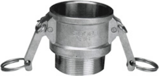 Camlock HUN m/utv. 1.1/2" gj AISI316 Type B