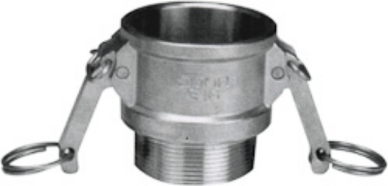 Camlock HUN m/utv. 2" gj AISI316 Type B