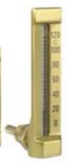 Maskintermometer R1/2x40mm 0-120ºC VINKEL