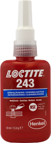 Loctite 243 Gjengesikring medium 50 ml