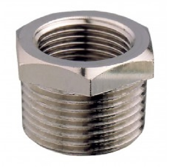 Overgang 1"- 1/2" utv-innv AISI316 rørdel