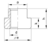 T-mutter DIN 508 M16x18 10kval sort   ISO 299