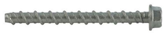 Betongskruer,6-kt elfors.  M6x50 (bor med 5mm)