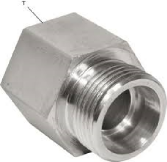 Overgang kropp 08L - 1/4"R