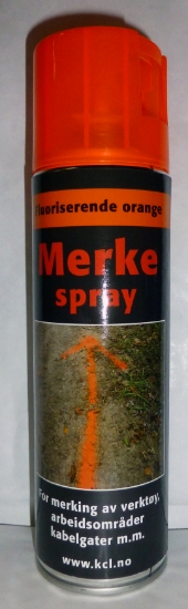 Merkespray orange/fluor 500ml
