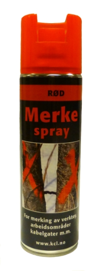 Merkespray rød 500ml