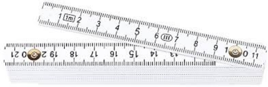 Meterstokk 1meter glassfiber