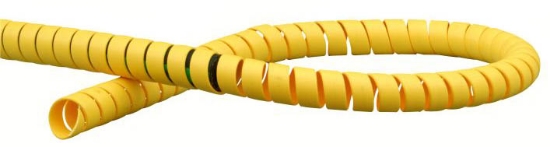 Slangebeskyttelse Gul, 40-55mm slangedia.