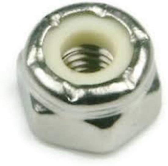 Låsemutter UNC 1/2" A4 DIN 985