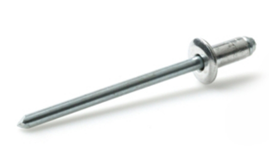 Popnagel Alu/stål 6,4x18, (gripeområde 9-12mm)