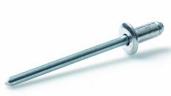 Popnagel Stål/stål 3,2x12, (gripeomr 7-9,5mm)