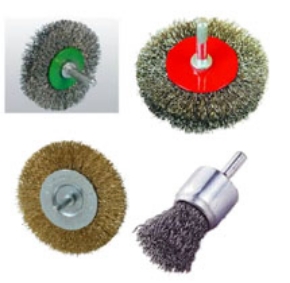 Bilde for kategori Stålbørste m/spindel