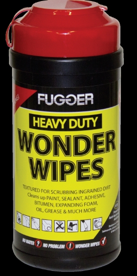 Wonder Wipes Heavy duty, anti baktriell tilsetning