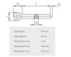 Bilde av Splinter,A4 Din 94/ISO1234  M6,3x80