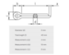 Bilde av Splinter,A4 Din 94/ISO 1234  M5,0x40