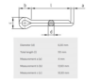 Bilde av Splinter,A4 Din 94  M6,3x50