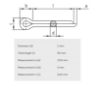 Bilde av Splinter,A4 Din 94  M2,0x50