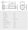 Bilde av Skruer,A4-70 Din 931 M22x80