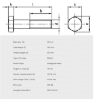 Bilde av Skruer,A4-70 Din 931 M22x90