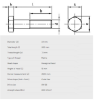 Bilde av Skruer A4-70 Din 931 M24x300