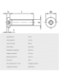 Bilde av INSEX BH ISO7380 M5x25  A4