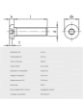 Bilde av INSEX BH ISO7380 M 6x10  A4