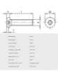 Bilde av INSEX BH ISO7380 M6x16  A4