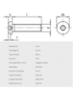 Bilde av INSEX BH ISO7380 M 8x35  A4