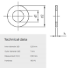 Bilde av Stoppskiver,A4 Din125 A M3