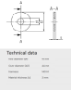 Bilde av Stoppskiver,A4 Din 9021 M14 (15x44x39)