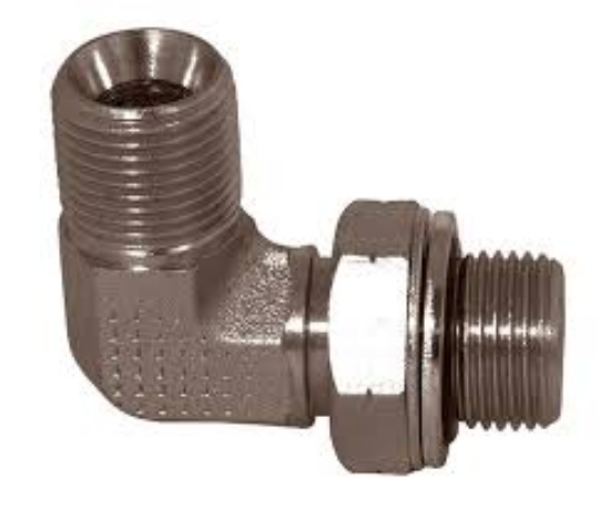 Bilde av Albue BSP 3/8" male - 1/2" male stillbar