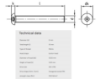 Bilde av Security BH A2 skrue m/innv 6-kt M6x10