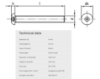 Bilde av Security BH A2 skrue m/innv 6-kt M6x16