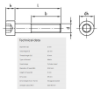 Bilde av Unbraco SYL Din 912 A4 M3x25