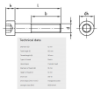 Bilde av Unbraco SYL Din 912 A4 80 M12x60