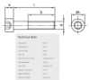 Bilde av Unbraco SYL Din 912 A4 80 M14x60