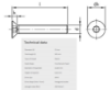 Bilde av Unbraco SH ISO 10642 A4 M10x160