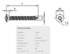 Bilde av Plateskruer LH ISO 14587 TX15 A4 3,5x16