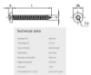 Bilde av Plateskruer PH ISO 14585 TX25 A4  4,8x70