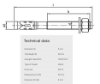 Bilde av Eksp. bolt A4 M8x68/4