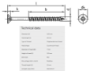 Bilde av Treskruer senk A4 Din 9050 M3,5x35/24 PZ