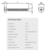 Bilde av Sponplateskrue PH A4 4x35 PZ DIN 9045