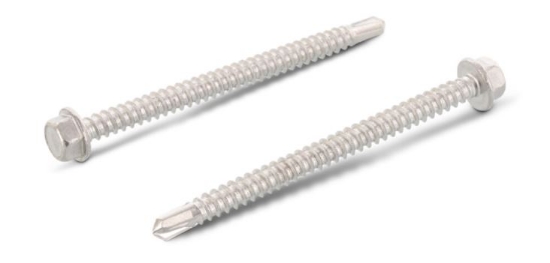 Bilde av Selvbor 6kt Skrue A2 DIN 7504 4,2x25 rustfri for alu og plast