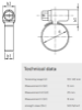 Bilde av Slangeklemmer, DIN 3017 A4  120-140/12