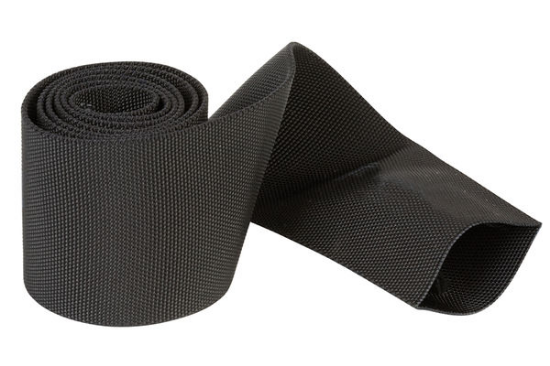 Bilde av Beskyttelsesstrømpe 120mm flat - 70mm rund SORT