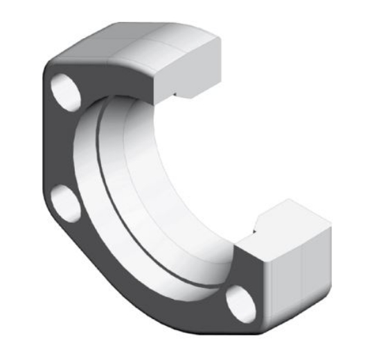 Bilde av Flens 624F for kraging AISI316 1.1/2" 6000PSI