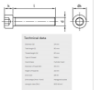 Bilde av Unbraco SYL Din 912 A4 80 M24x90