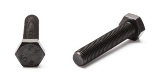 Bilde av Bolt 10.9 M20x1,5x100 Fingjenget Sort DIN 961
