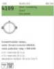 Bilde av Rørklammer Isolert Elfors. 48-53mm M8/M10